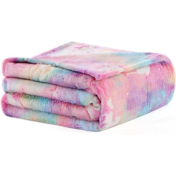 Glow in the Dark Unicorn Blanket Gifts for Girls Kids Christmas Birthday 50x60 - Picture 7 of 7